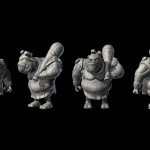 Ogre - Spring 2012, Concept by: Su Haitao, ZBrush, Maya