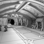 Desert Mine Tunnel - Spring 2012, Concept by: Hi-Rez Studios, ZBrush, Maya